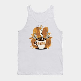 Soulful Blend: Coffee & Yoga Tank Top